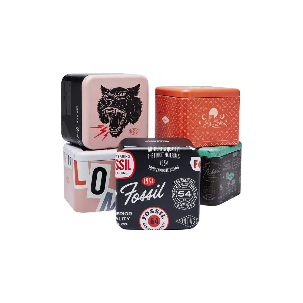 Fossil Women Modern Sophisticate Three-Hand Rose Gold-Tone Stainless Steel Analog Watch - Bq157, Band Color:Rose Gold