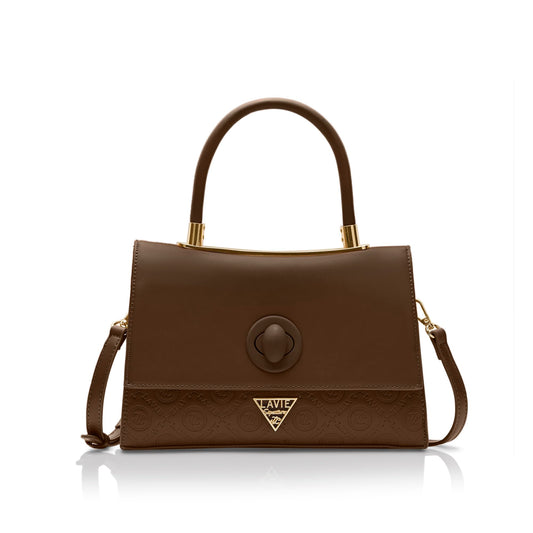 Lavie Signature Women's Charlotte Flap Satchel Handbag for Women | Satchel Bag for Work | Ladies purse | Stylish Shoulder Bag | Gift For Women