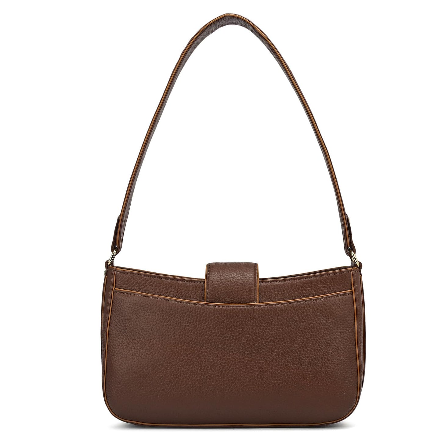 Da Milano Small Leather Shoulder Bag - Brown