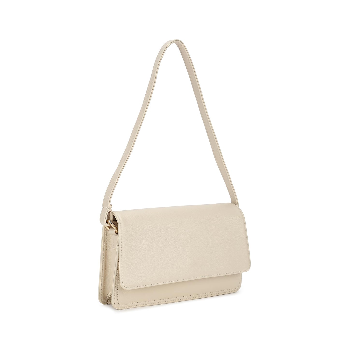 Fastrack Grey flex Shoulder Bag | Faux-Leather Women’s bag | Shoulder Bag for Casual Carry