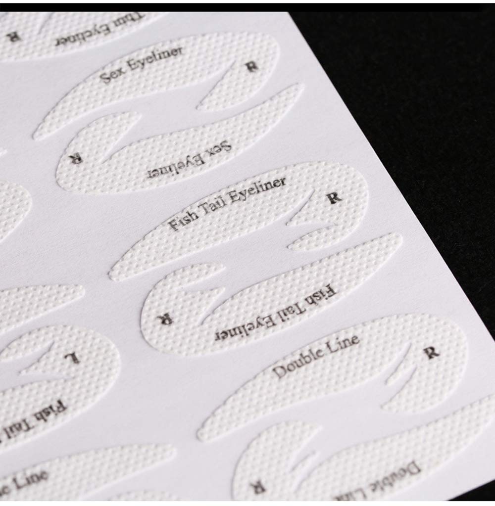 S.A.V.I 32 Styles 4 Sheets Eye Makeup Quick Eyeliner Eye-shadow Stencil Stickies For Women