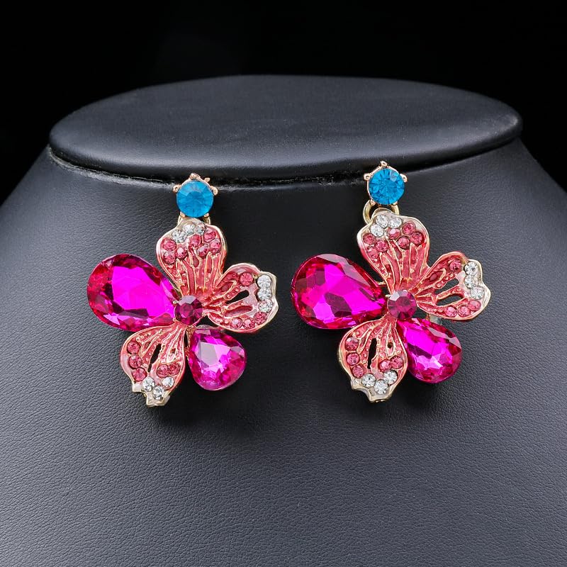 Shining Diva Fashion Necklace Jewellery Set for Women Latest Stylish Design Fancy Crystal (rrsd16639s)