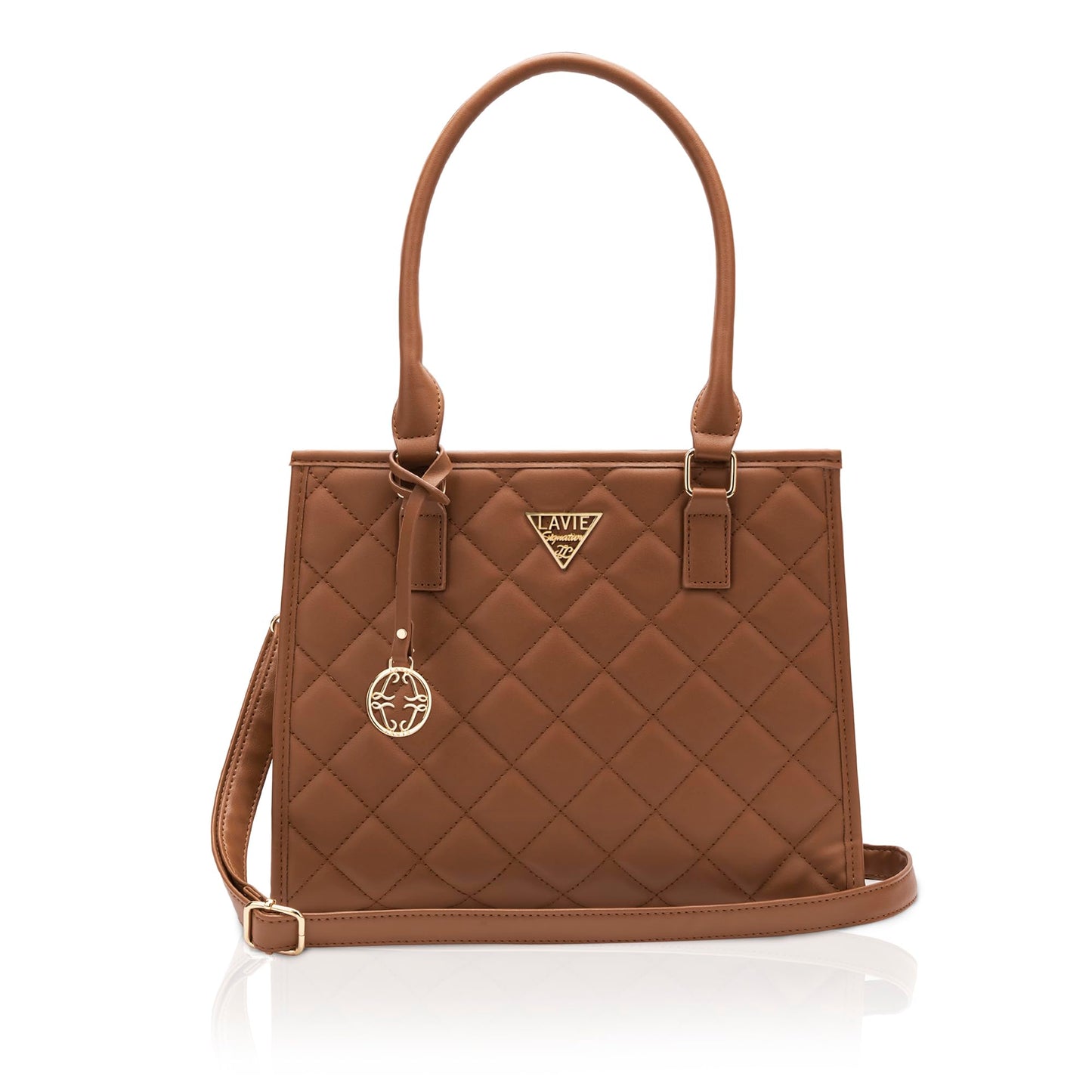 Lavie Signature Women's California Satchel Handbag for Women | Satchel Bag for Work | Ladies purse | Stylish Shoulder Bag | Gift For Women