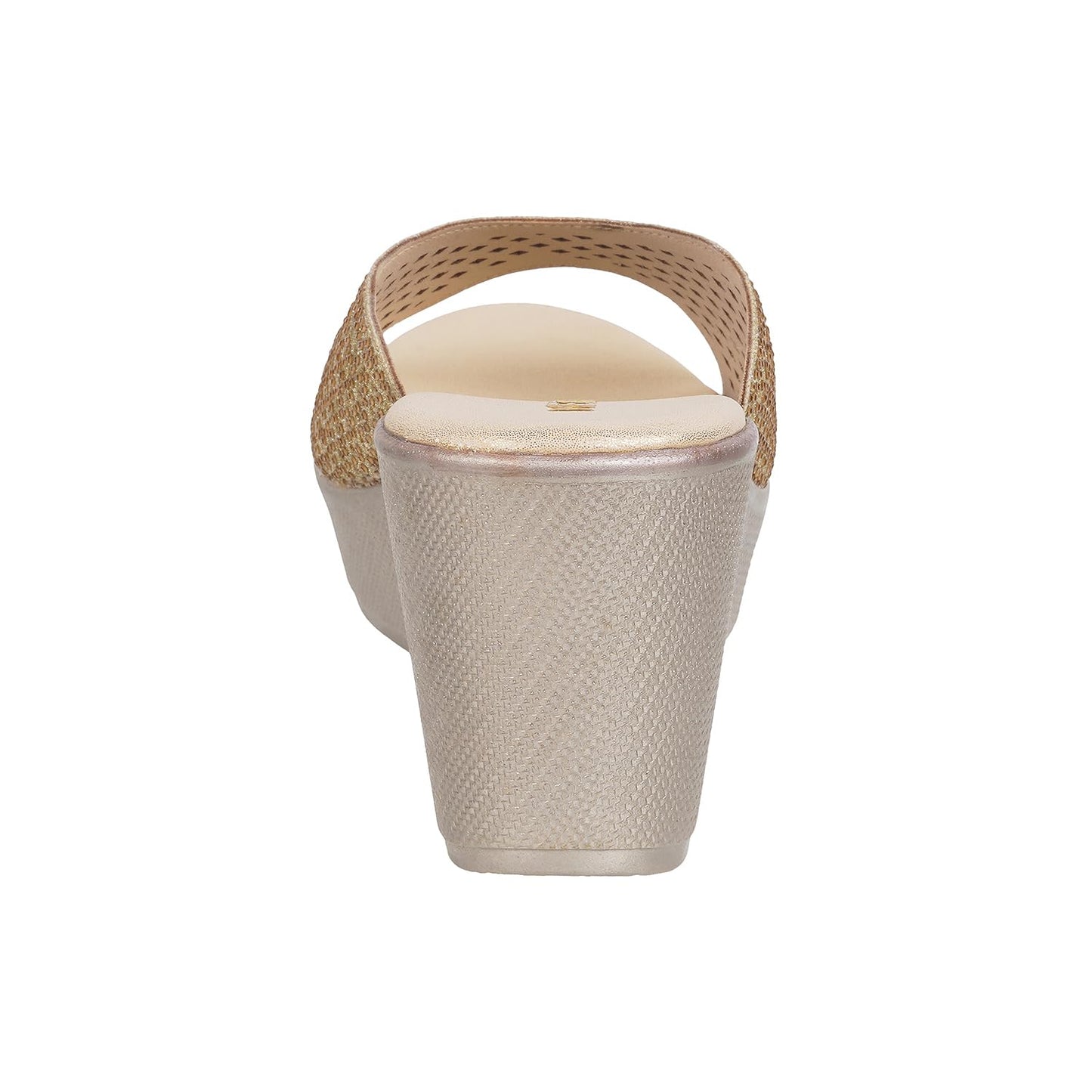 Metro Women Gold Synthetic Sandals - EU/36 UK/3-35-4634