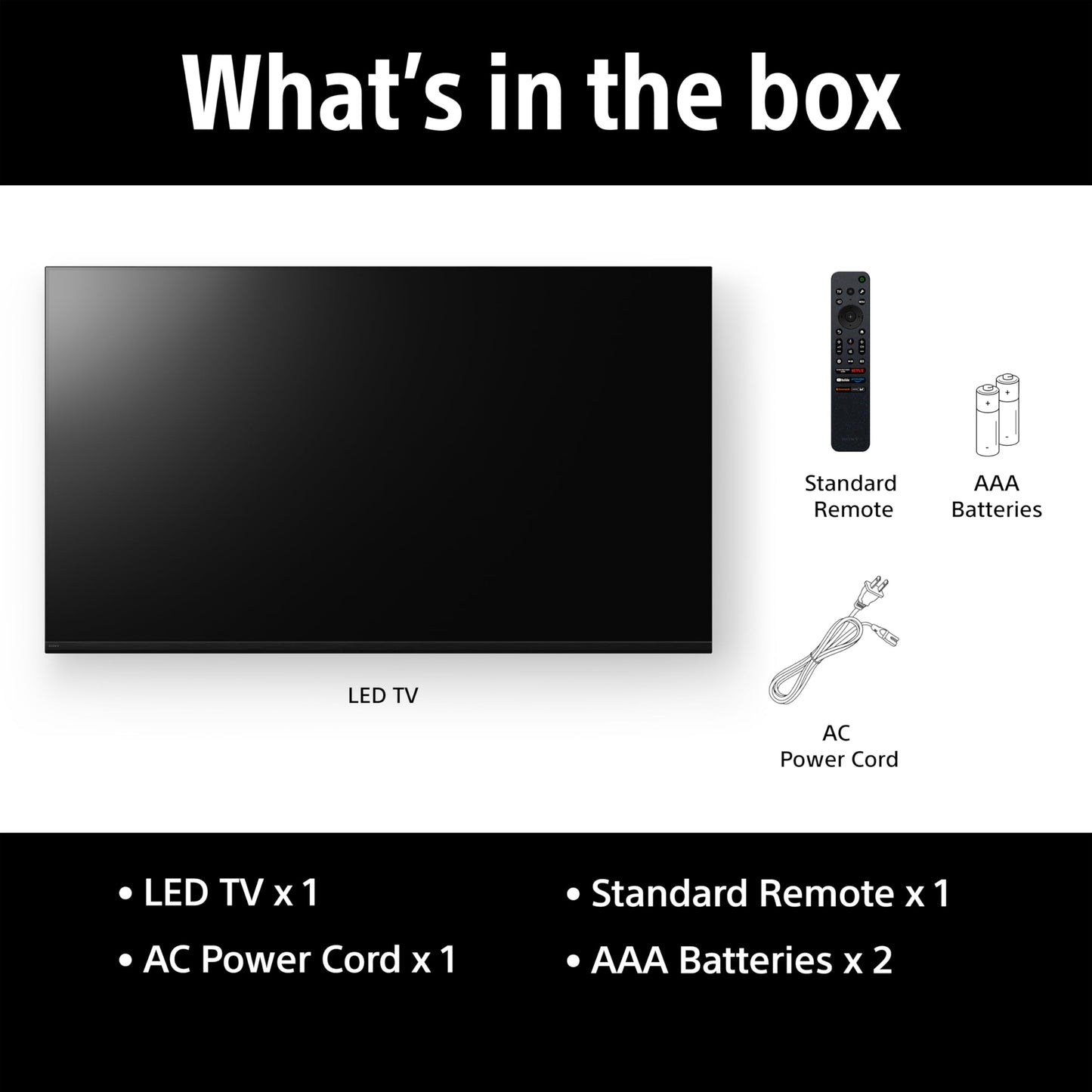 Sony 108 cm (43 inches) BRAVIA 2M2 Series 4K Ultra HD Smart LED Google TV K-43S22BM2