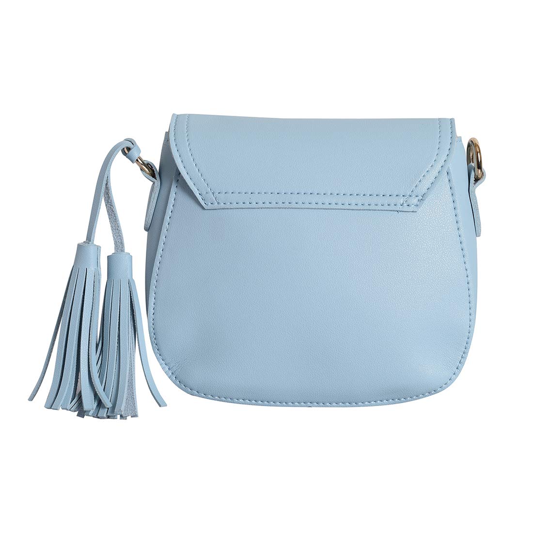 Lino Perros women green coloured sling bag (BLUE)