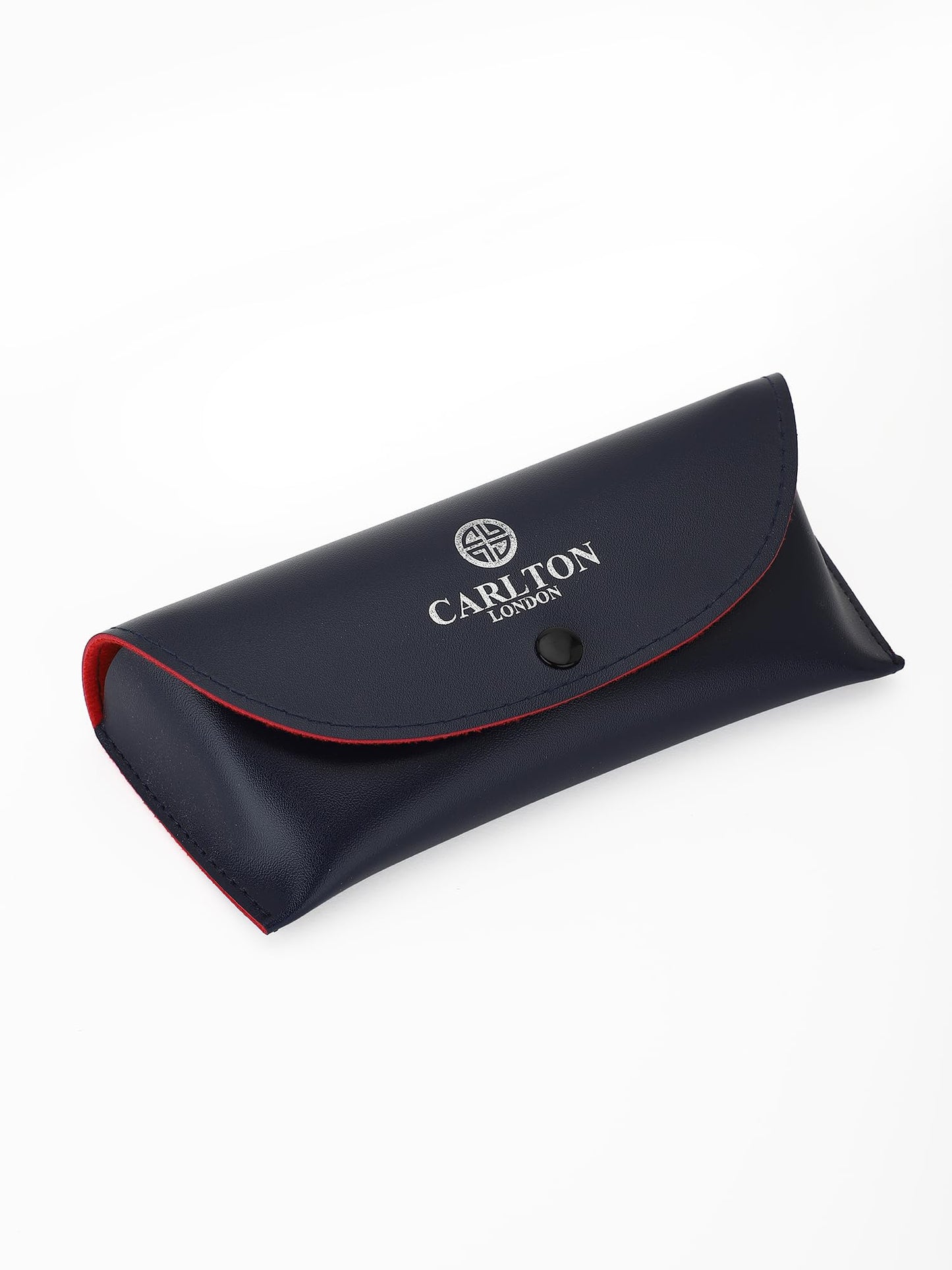 Carlton London Unisex Premium Rose Gold & Black Toned Blue UV with Polarised Lens Aviator Sunglass