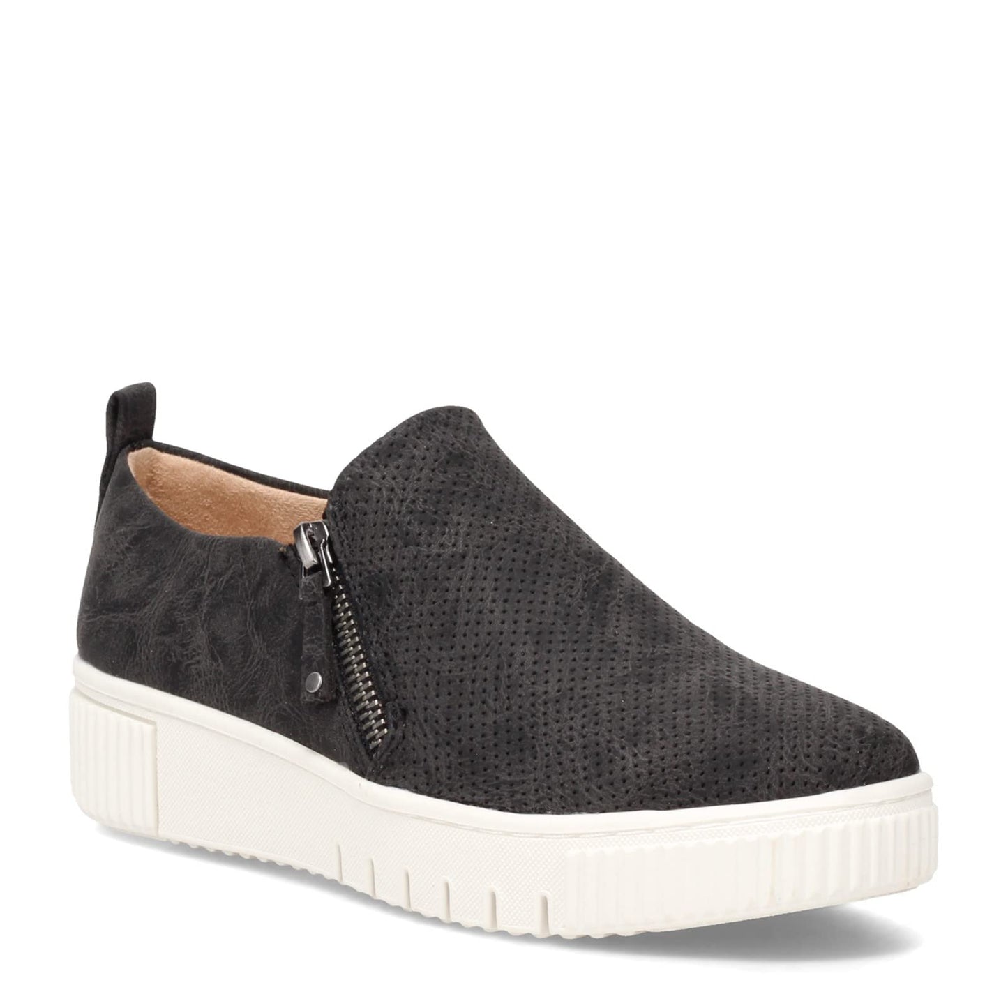 Naturalizer Women's Turner Platform Slip on Fashion Sneaker, Black, 8.5