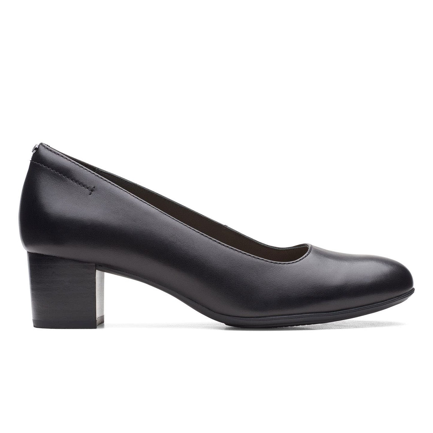 Clarks Linnae Pump Black Leat UK-7