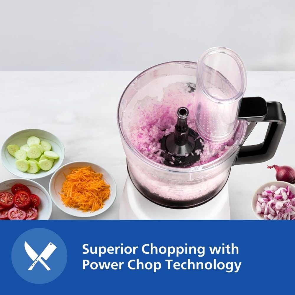 PHILIPS Mixer Grinder 750 Watt, 3 in 1 (Mixer Grinder + Juicer + Food Processor) 4 Jar (HL7763/00)