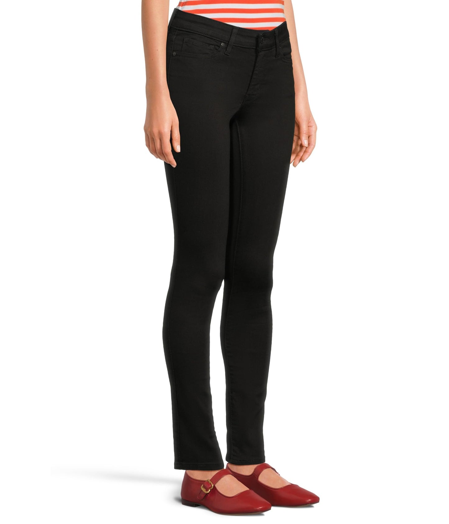 Levi's Women's 710 Super Skinny Jeans, Soft Black, 32W x 30L