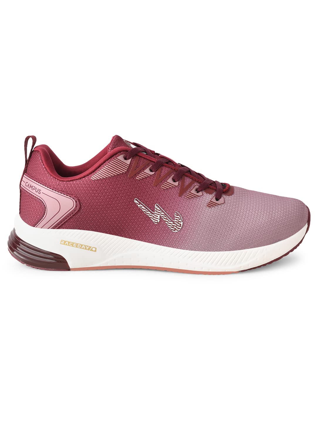 Campus Men's Camp Marlon Running Shoes Aragon/Wine - 6UK/India