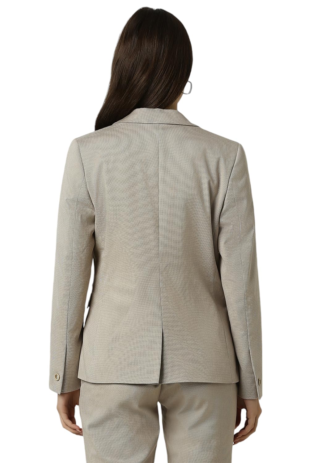 Van Heusen Women's Blazer (VWBZFRGFC91850_Grey
