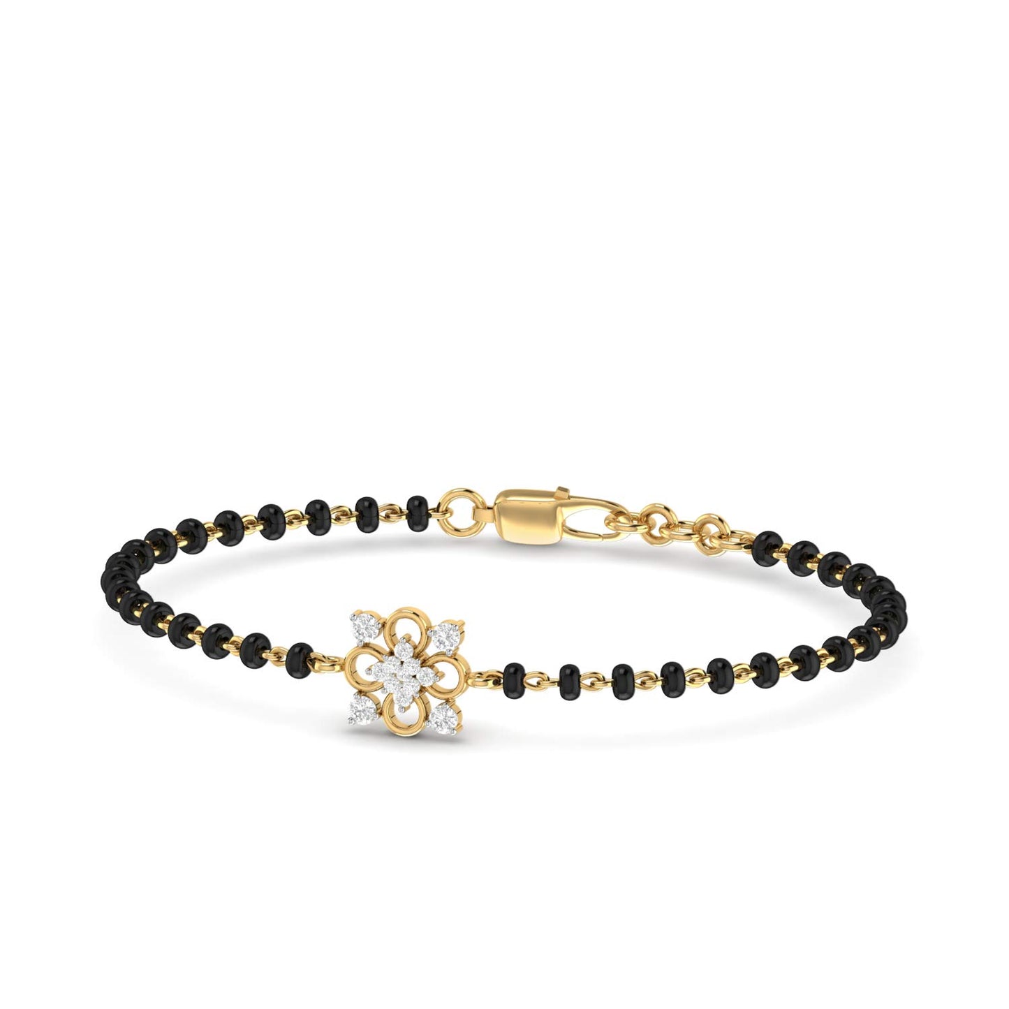 PC Jeweller 18k (750) Yellow Gold and Diamond Bracelet for Women