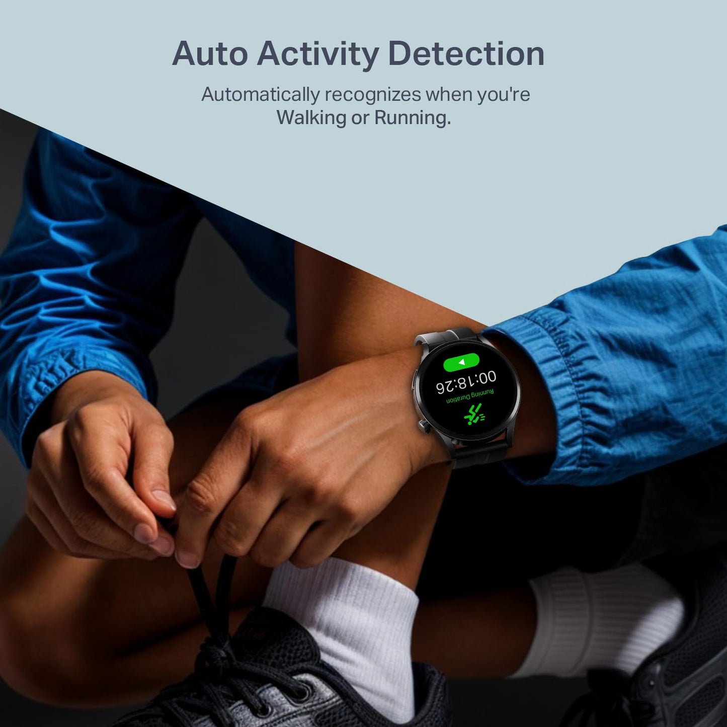 boAt Chrome Horizon, Video Watch Faces, 1.51” AMOLED Display, HRV & VO2 Max, Auto-Activity Detection, ASAP Charge, Advanced Bluetooth Calling, IP68, HR & SpO2 Monitor Smart Watch(Midnight Black)