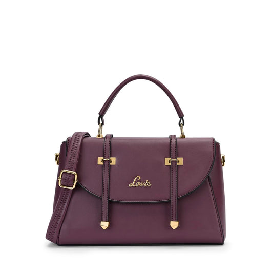 Lavie Beech Women's Flap Satchel Bag for Women | Satchel Handbag for Work | Ladies purse | Stylish Shoulder Bag | Gift for Women
