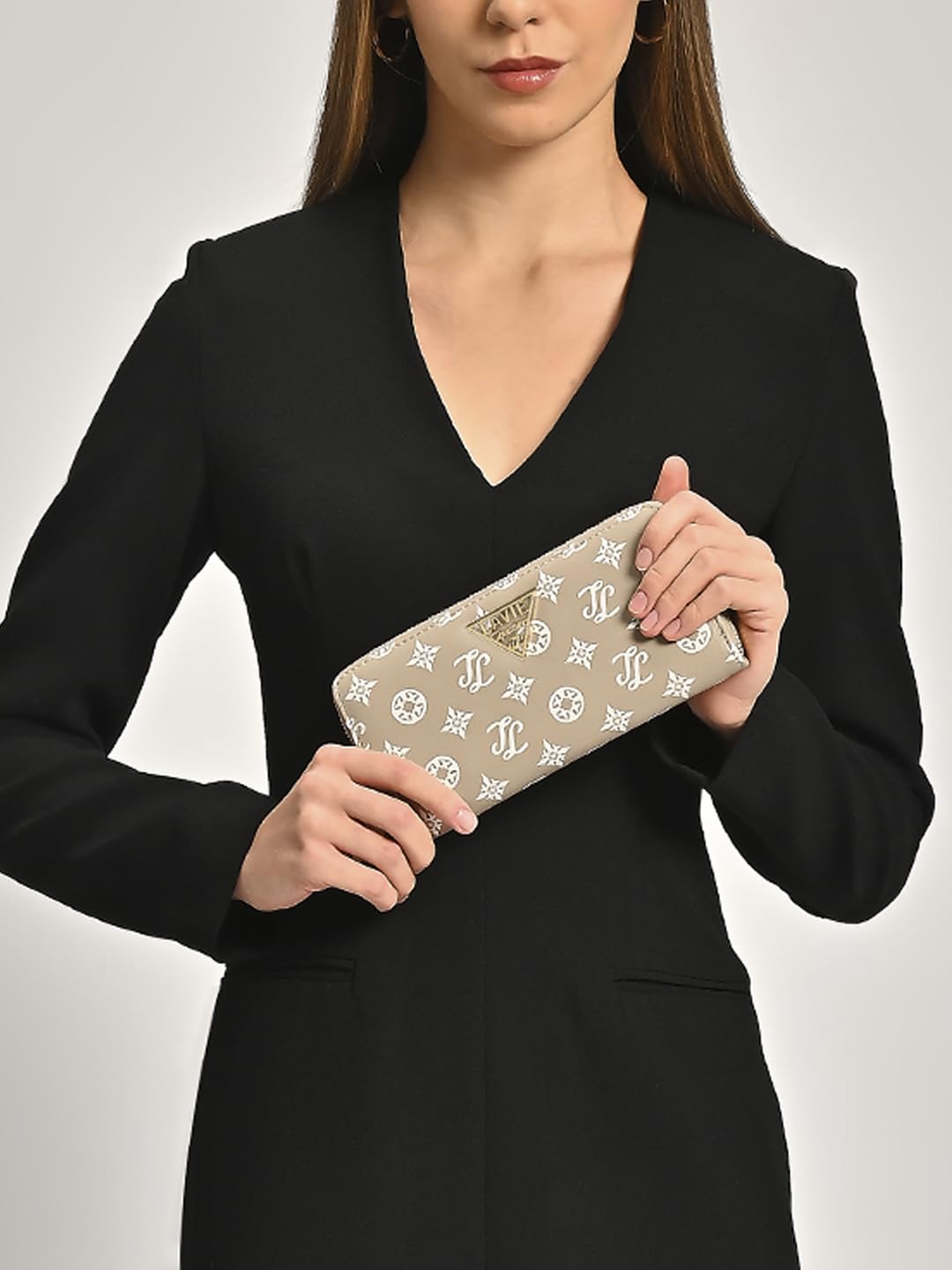 Lavie Signature Women's Mono Berlin Zip Wallet | Gift for Women