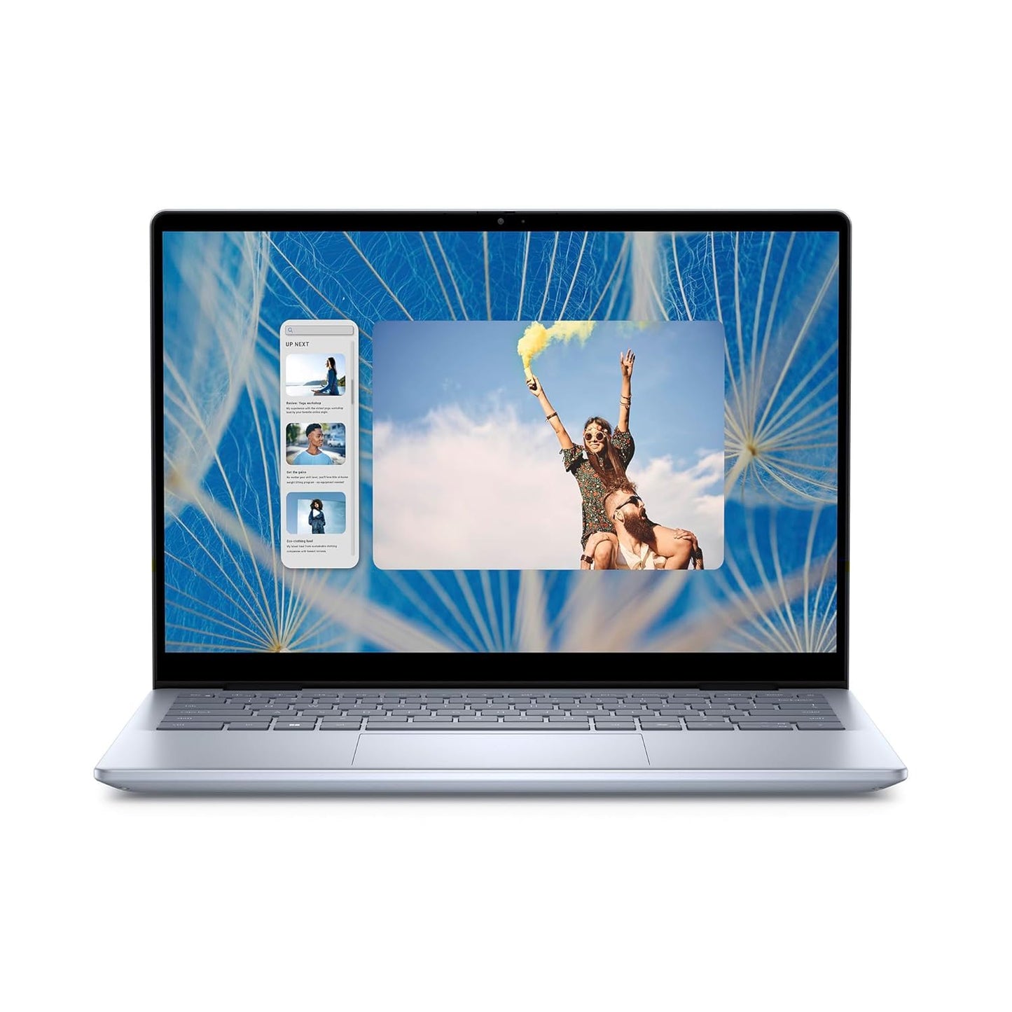 Dell Inspiron 7440 2in1 Laptop,14 inch Touch FHD+ 250nits(35.56cm)Display, Intel Core i5-1334U Windows 11 Home, 16 GB DDR5 RAM, 512 GB SSD, Active Pen, Intel Graphics, Ice Blue, Backlit KB+FPR, 1.71Kg