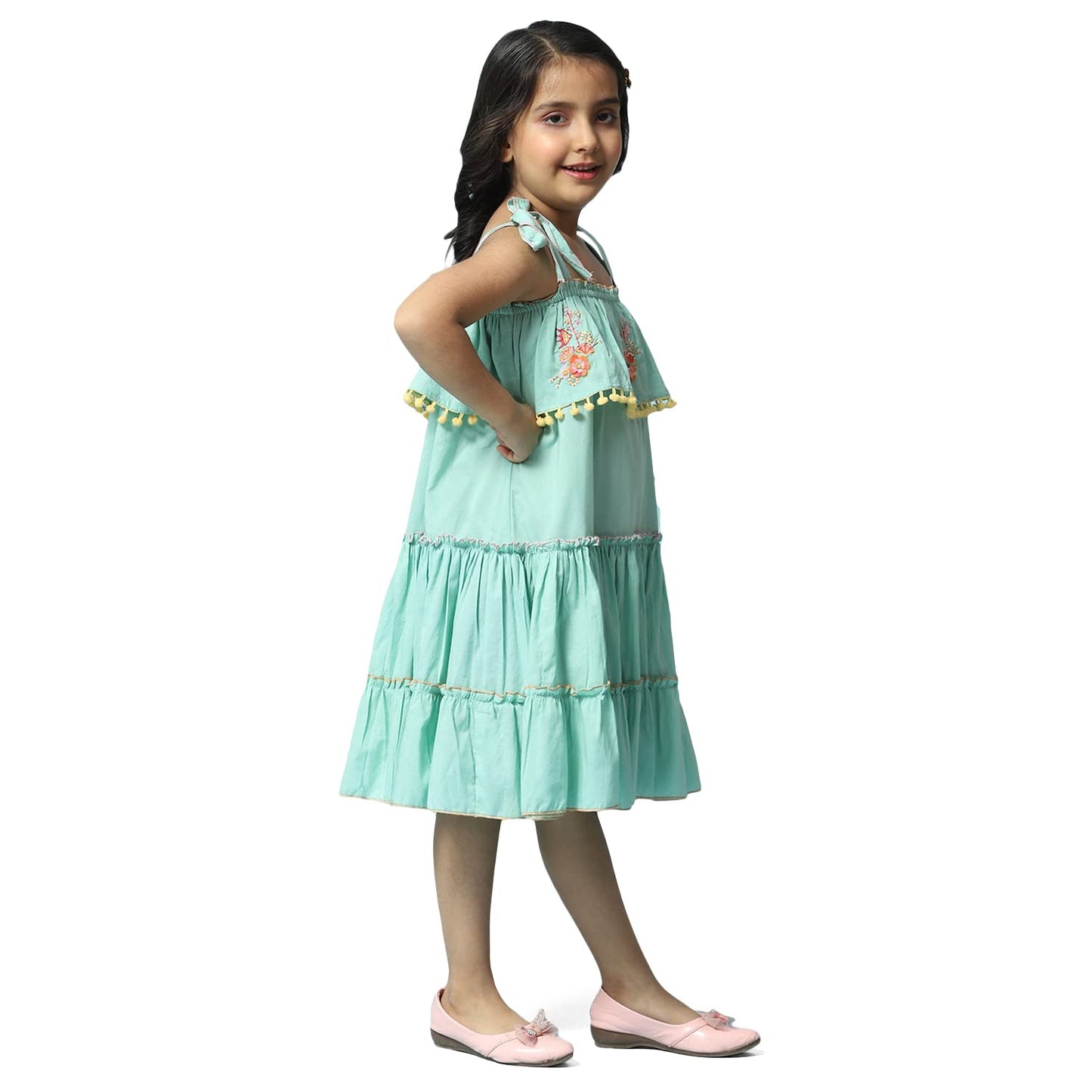 BIBA Girl Solid Kid(KW5262_SEA Green_7)