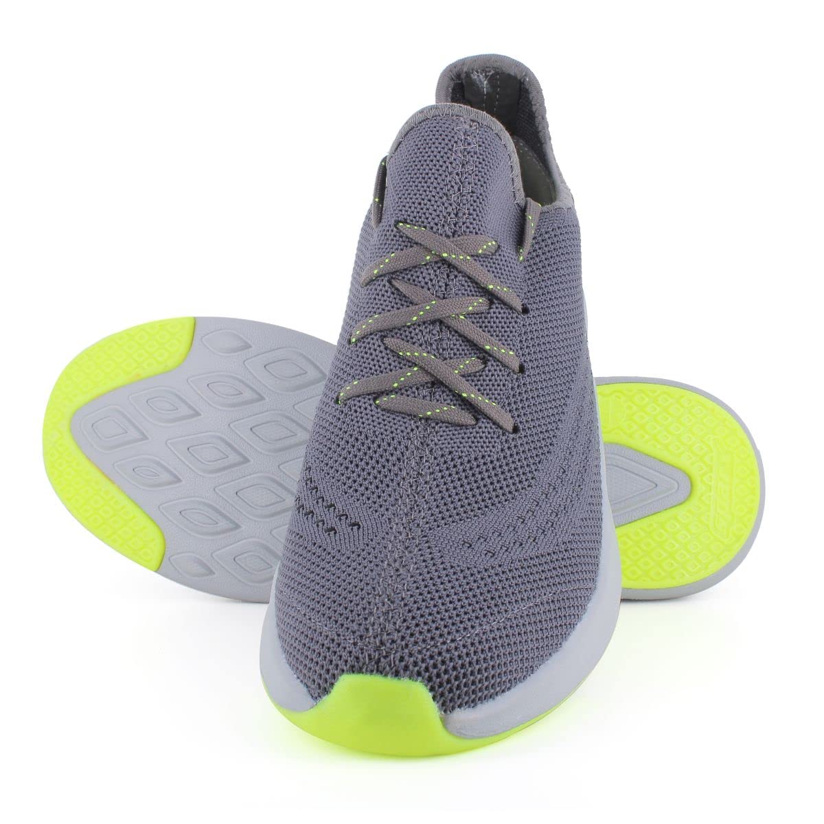 SPARX Mens Sx9038g Grey Green Running Shoe - 10 UK (SX9038G)