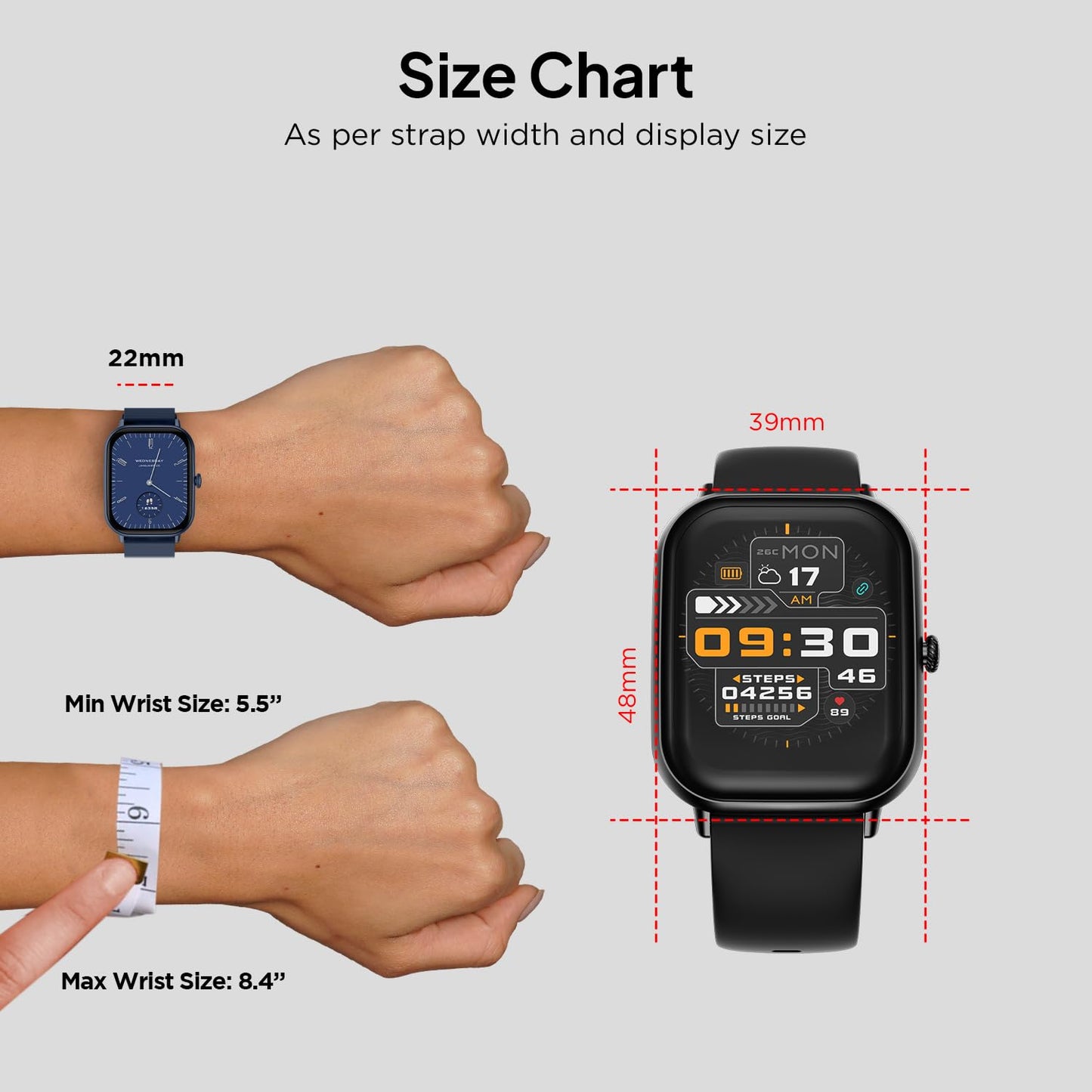 Fire-Boltt Ninja Call Pro Max Smart Watch 2.01 inch Display, Bluetooth Calling, 120+ Sports Modes, Health Suite, Voice Assistance (Black)