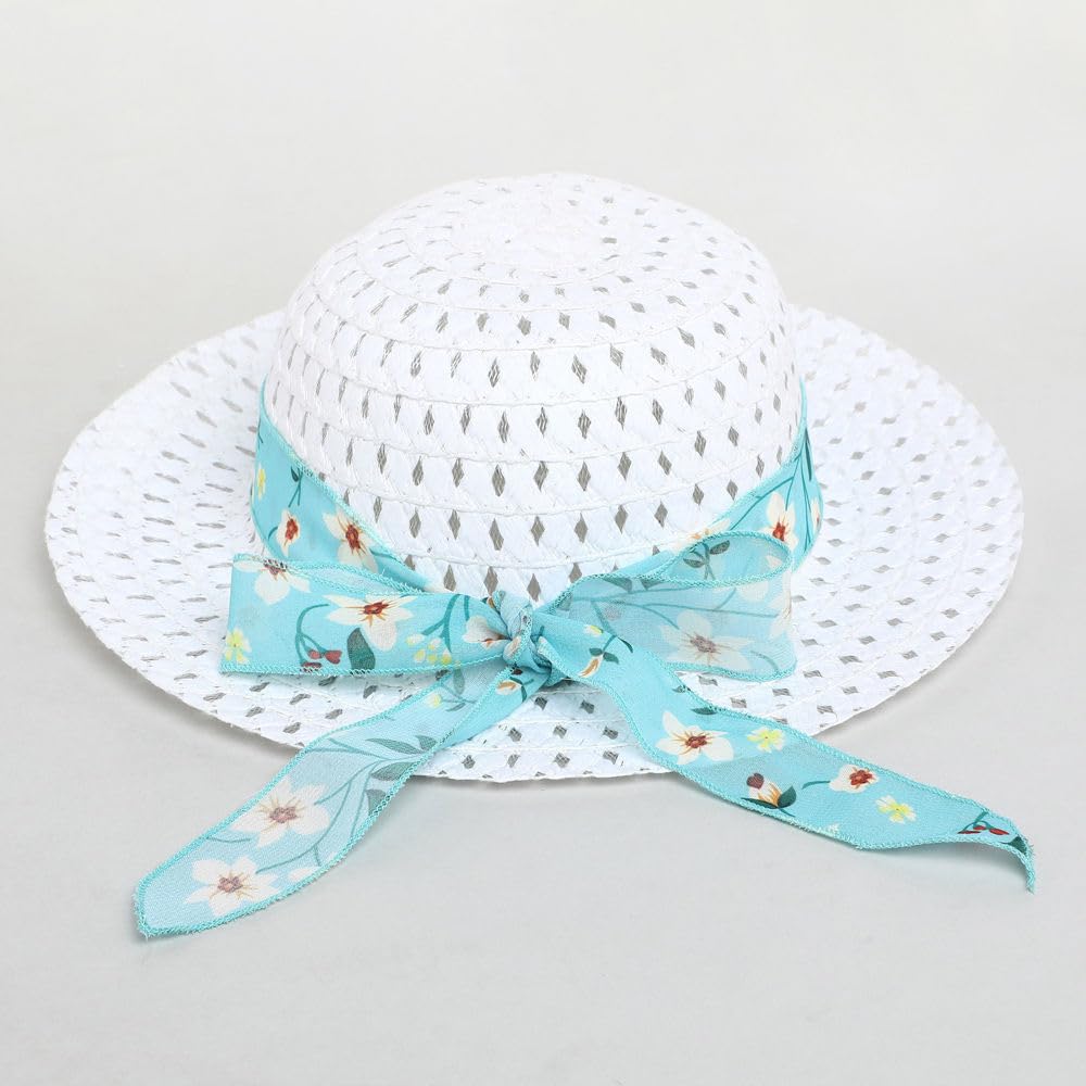 Hopscotch Girls Mini Casual Dresses in Green Color for Ages 2-3 Years