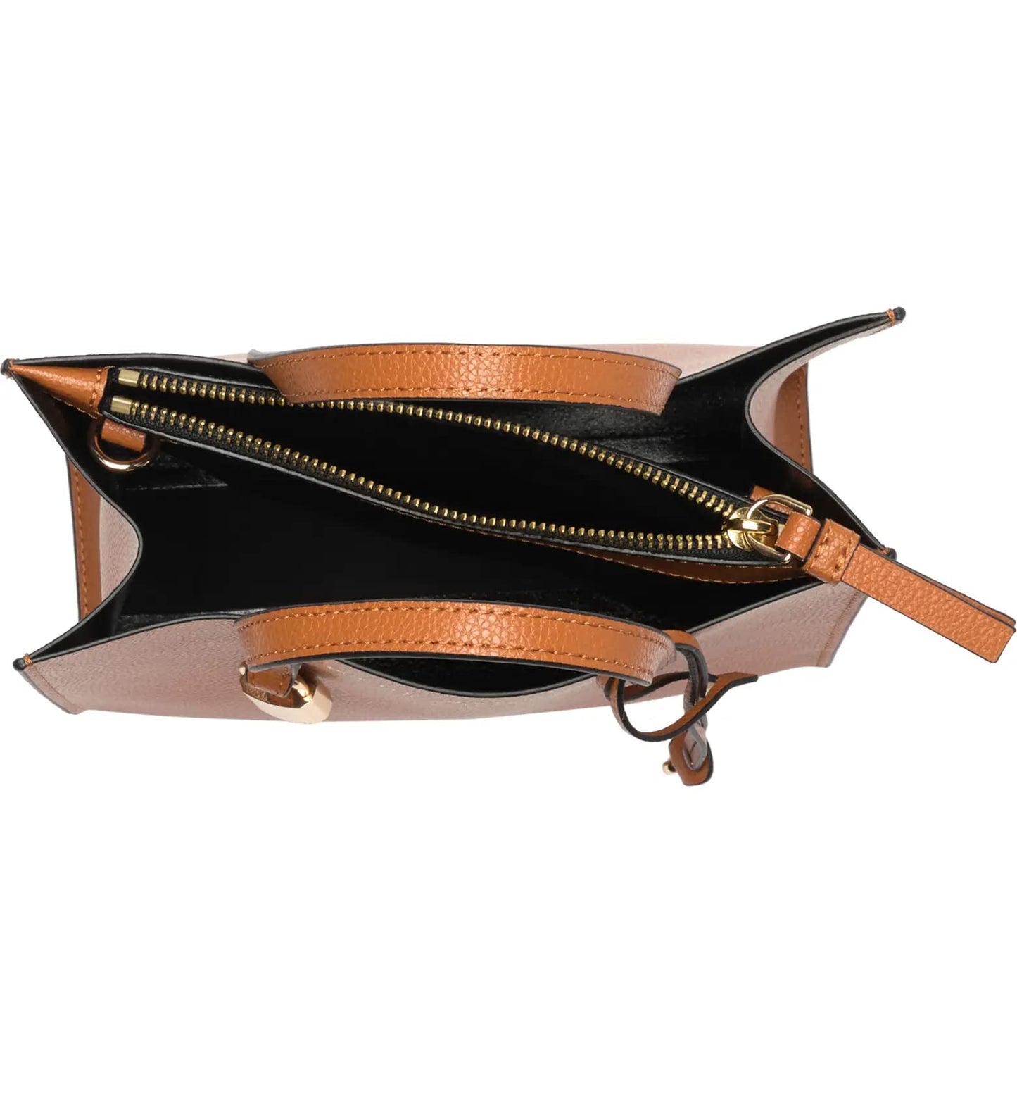 Marc Jacobs Mini Grind Leather Tote, Smoked Almond, One Size