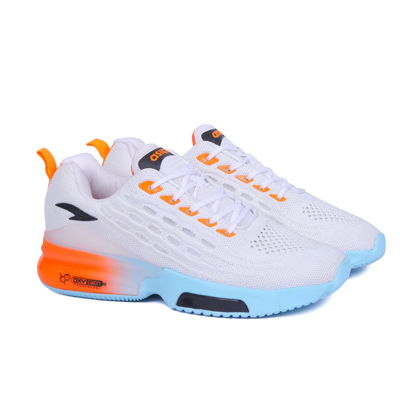 ASIAN Men's Oxygen-05 Casual White Sneaker Shoes for Men's & Boy's,UK 9
