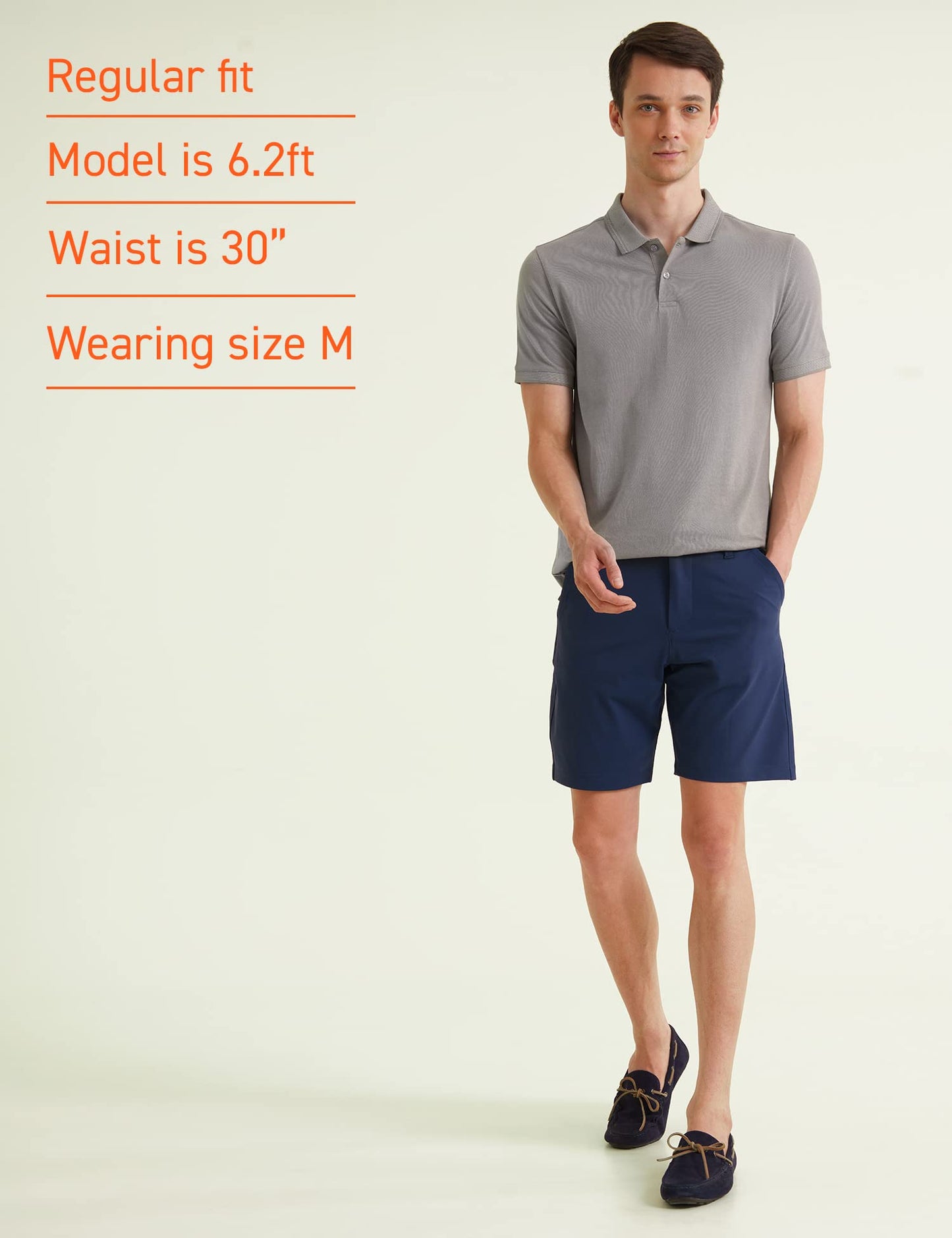 DAMENSCH Men's Chino Shorts (Dam-FSHT-JIB-M_Blue_M)