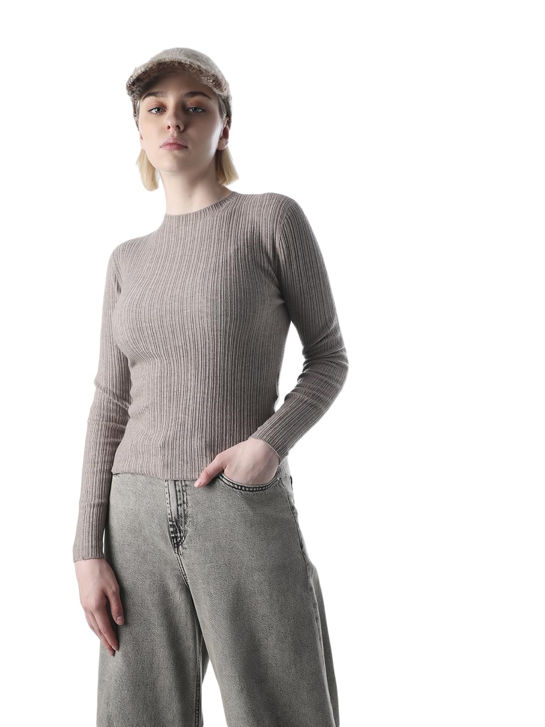 ONLY Women Round Neck Pullover