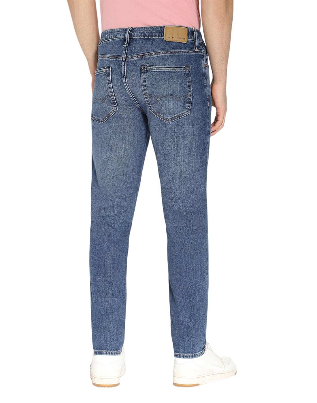 American Eagle Men Blue Airflex+ Athletic Fit Skinny Jean