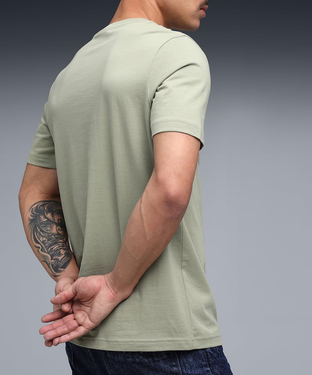 Puma, Men, ESS Block Tee, Dark Olive, XS, (68468582)