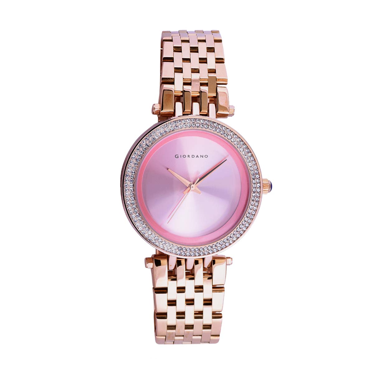 Giordano Analogue Pink Dial Women's Watch-GZ-60015-22