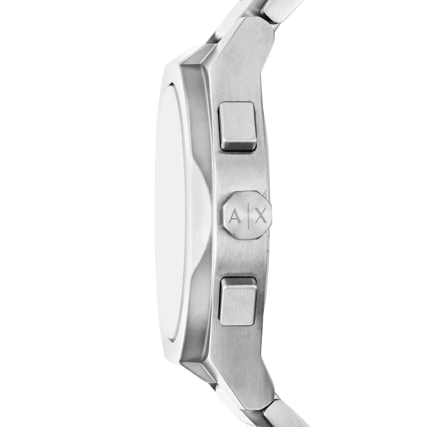 Armani Exchange Silver Quartz Stainless Steel Watch AX4186