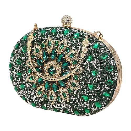 CALANDIS™ 3xWomen Clutch Evening Bag Pouch Wedding Purse for Club Cocktail Party Wedding green | Womens Handbags & Bags