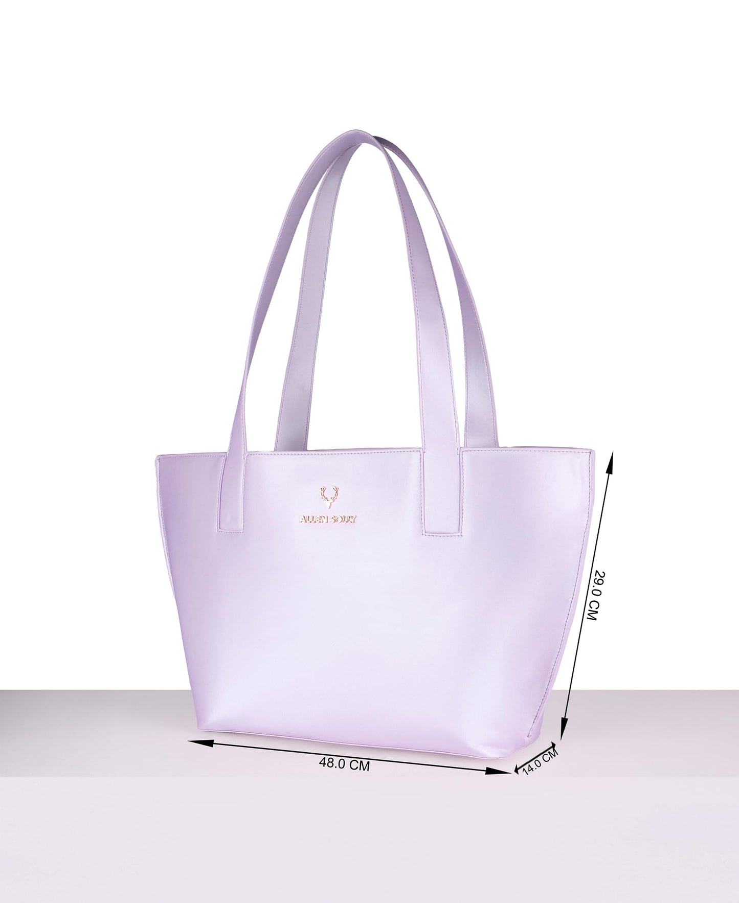 Women Lilac Casual Tote Bag