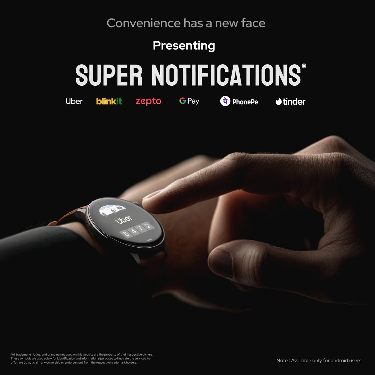 Noise Pro 6R 1.46" AMOLED Smart Watch, 1000 NITS, Powered by AI Pro, Built-in GPS, Strava Integration, Stainless Steel Dial, Video Watch Faces, 3ATM, Emergency SOS, TWS Connectivity-Jet Black
