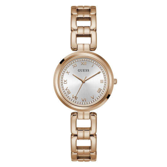 GUESS Analog Silver Dial Women's Watch-U1387L3M