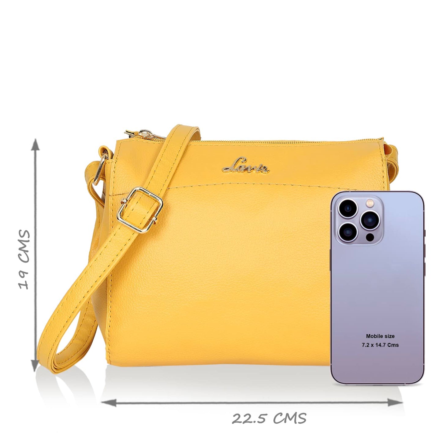 Lavie Women's Cetan Horizontal Sling Bag | Ladies Purse Handbag | Gift for Women
