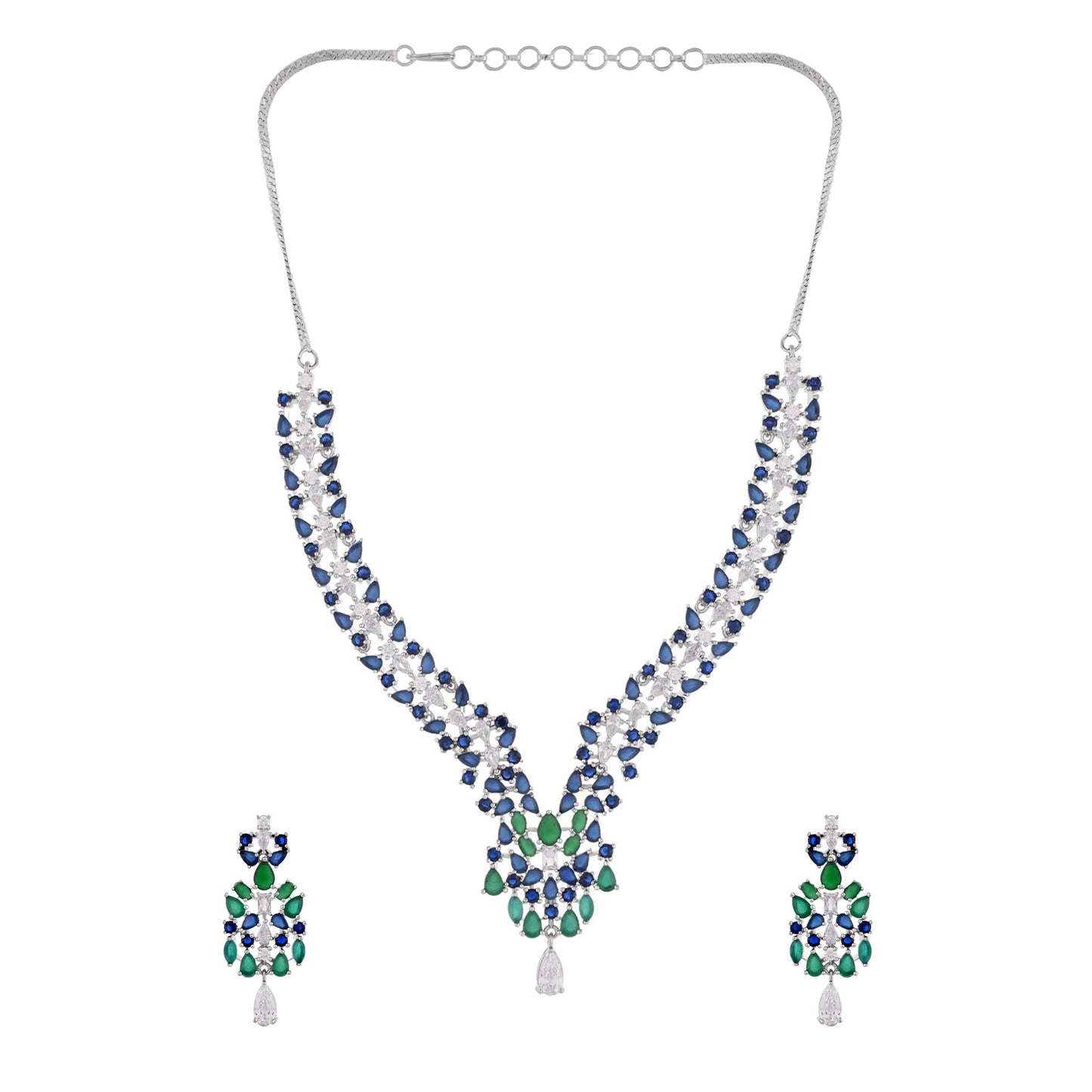 VOYLLA Starlight Hydra Necklace Set For Women|Womens Jewellery Set|Gift For Women|Womens Gift|Gift For Her|