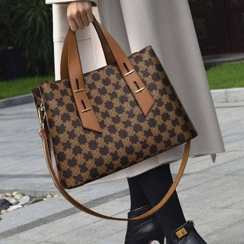 NAMCHI women handbag handpurse light brown (Brown)