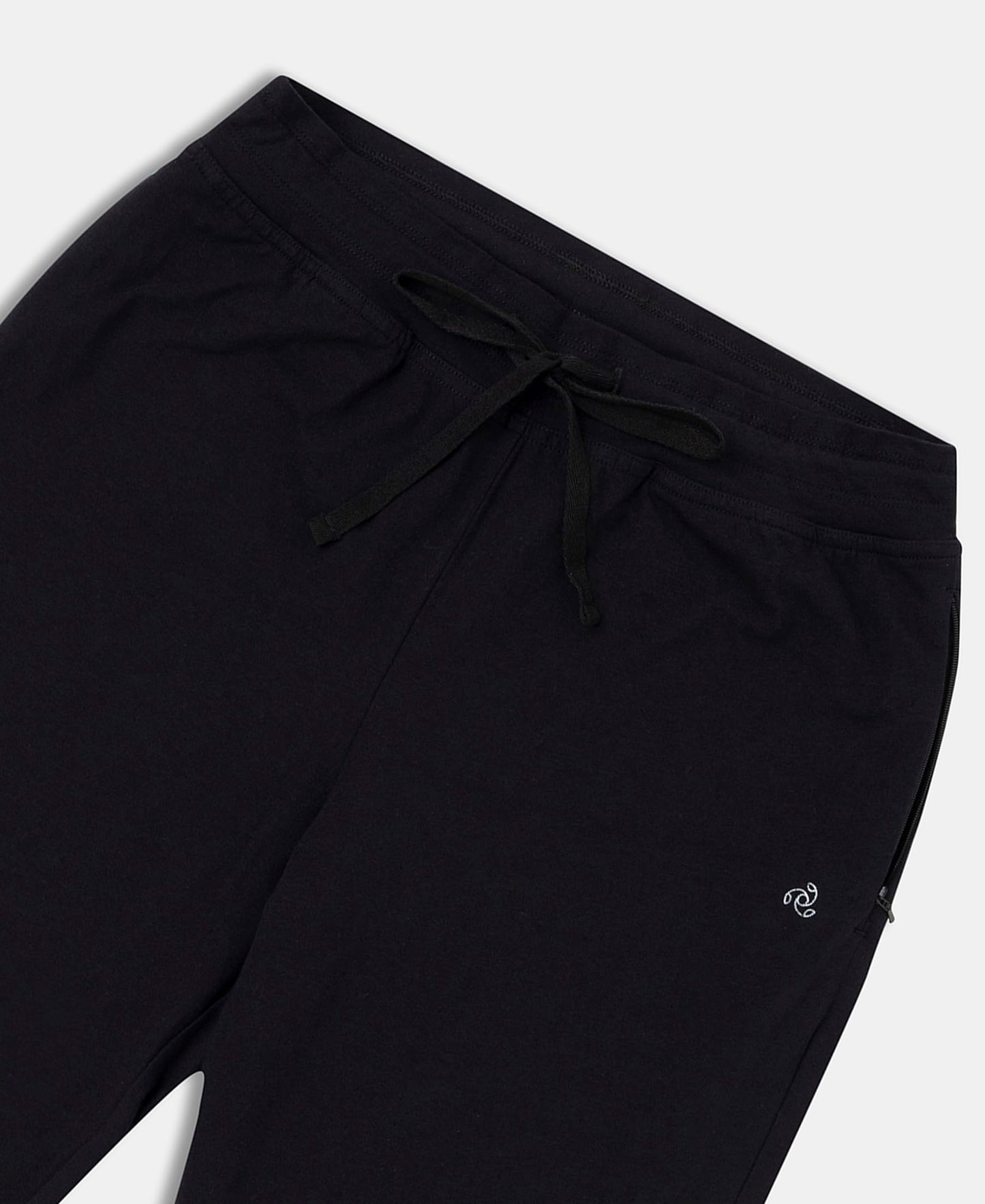 Jockey Women's Slim Fit Cotton Capri Pants (1300-0105-BLACK_XL_Black_XL)