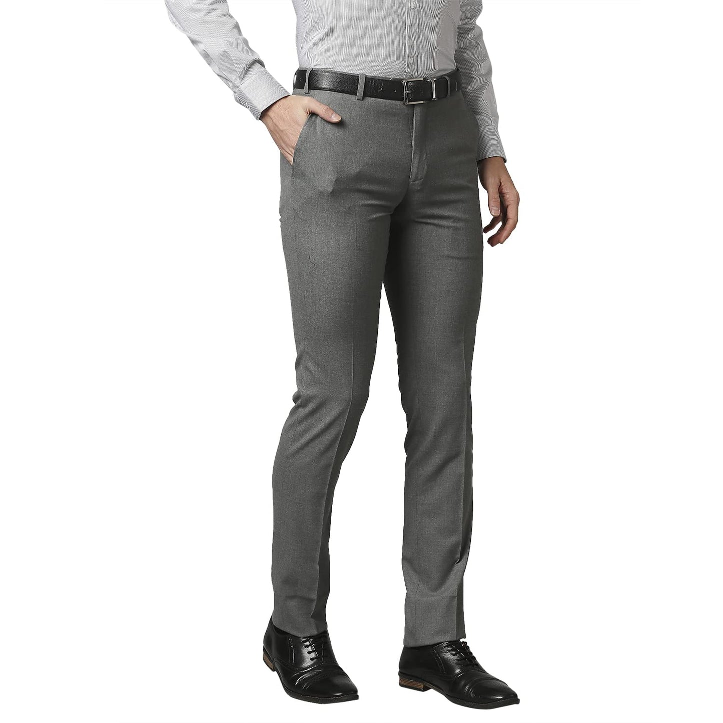 Raymond Dark Grey Trouser (Size: 30)-RMTS04351-G6