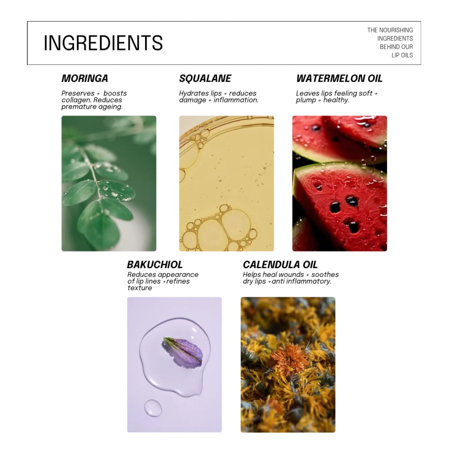 Diam Beauty Love Potion Lip Oil, Lip Gloss for Women - Long Lasting, Natural Organic Lip Makeup, Unique Lip Gloss Formula - (5ml) (Strawberry)