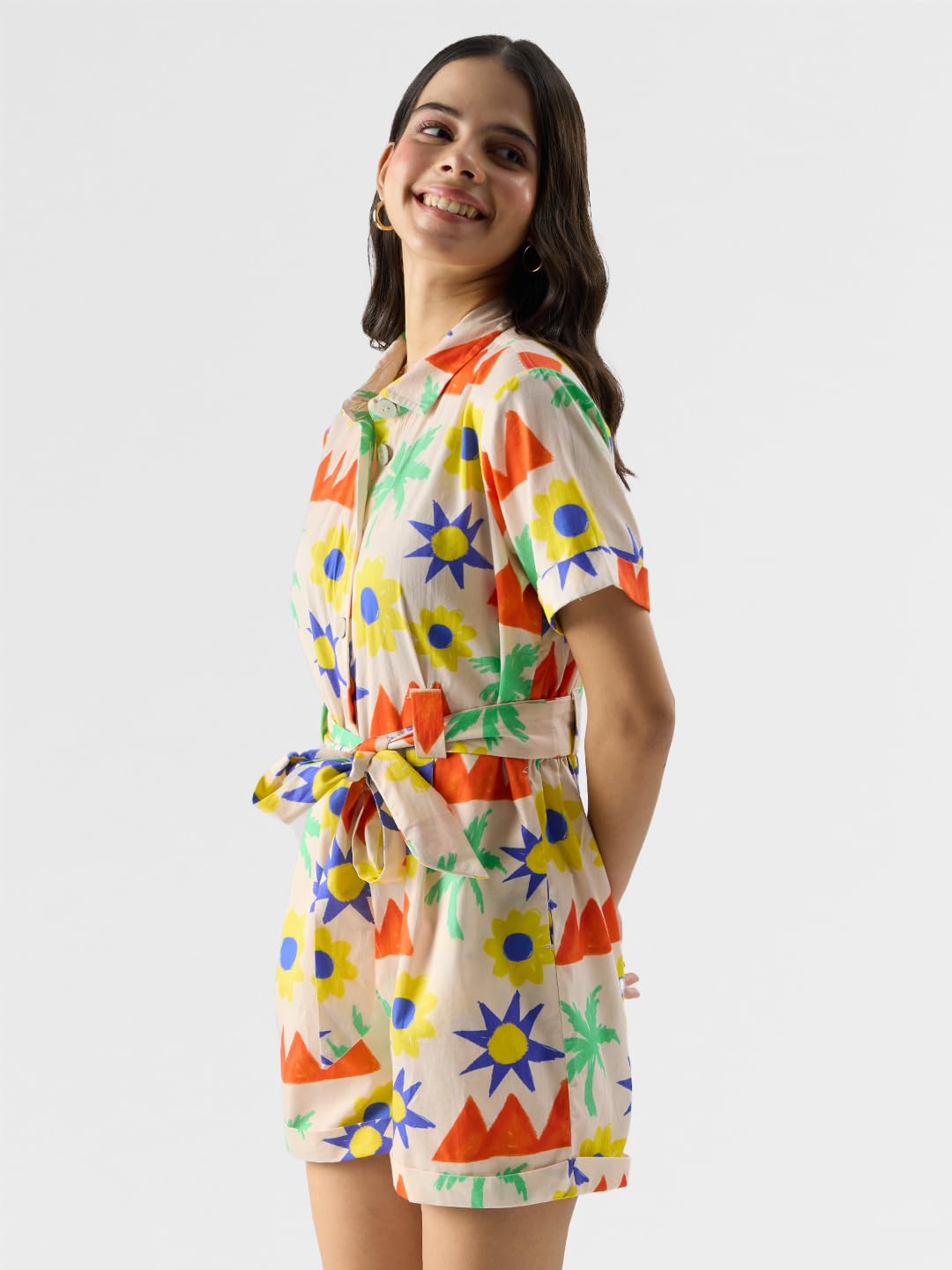 The Souled Store Buy TSS Originals: Crayon Doodles Jumpsuit Online