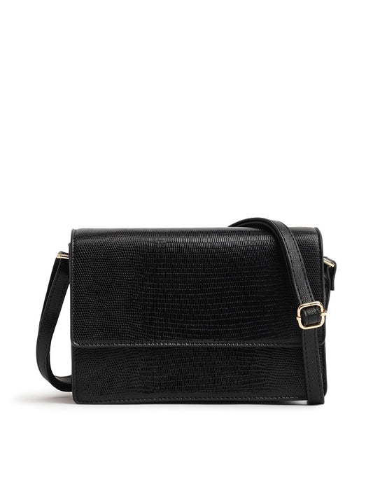 Fastrack Textured Sling Bag for Women, Girls and Ladies | Slings for Casual Carry | Made of Premium Faux Leather