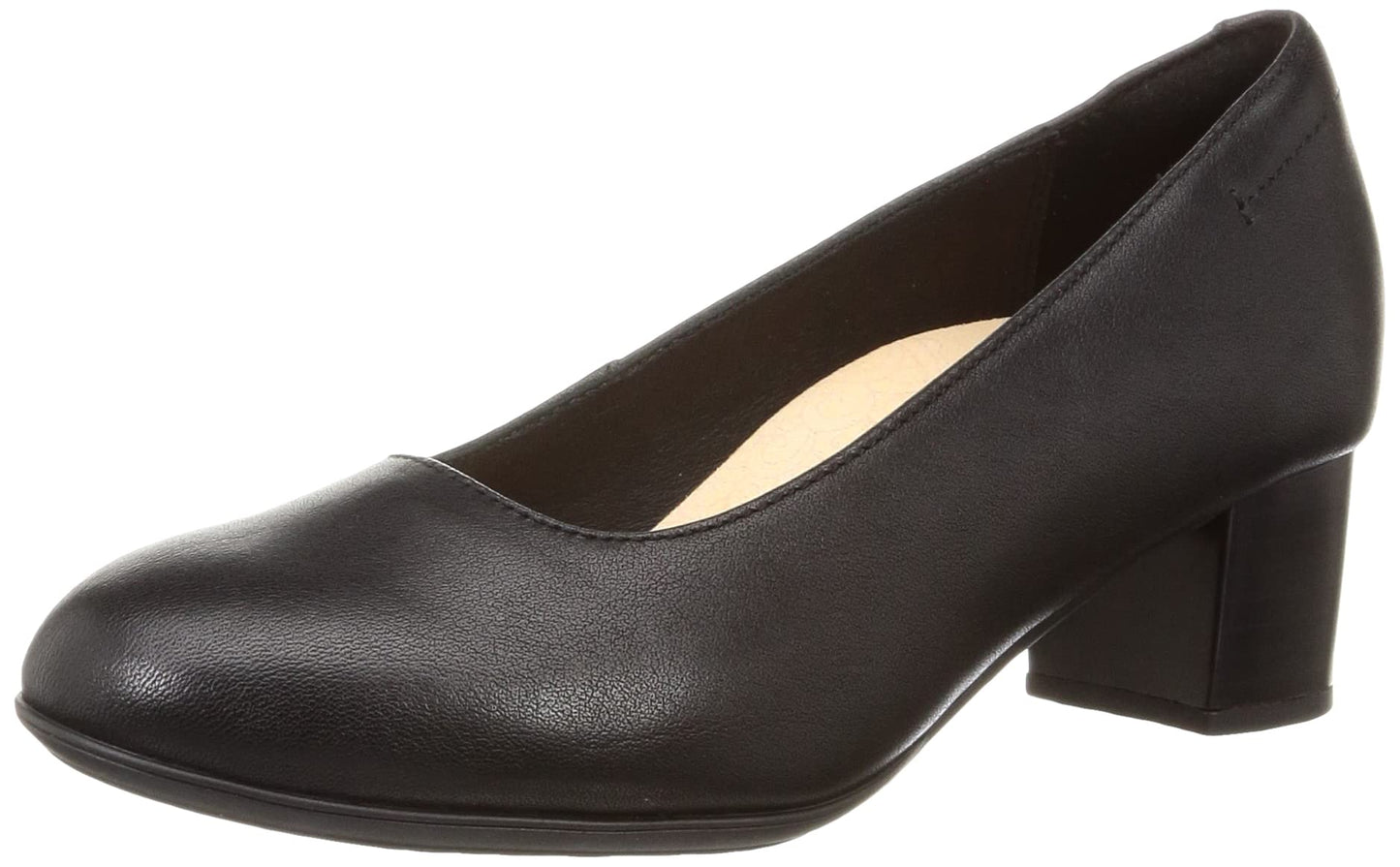 Clarks Linnae Pump Black Leat UK-7