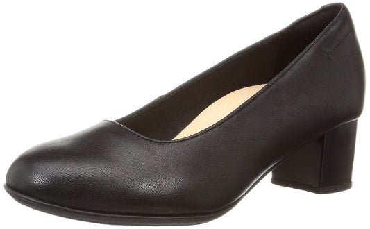 Clarks Linnae Pump Black Leat UK-7