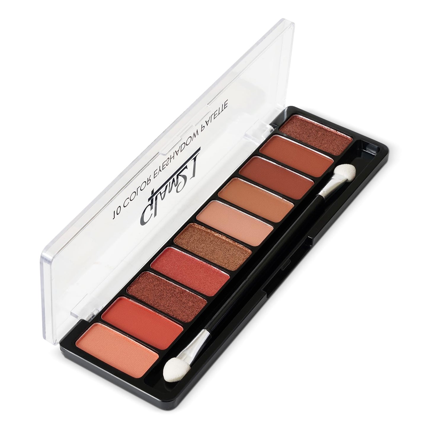 Glam21 Mystique 10 Color Eyeshadow Palette |Long-Lasting | Smudge Free | Long Wearing And Easily Blendable Eye Makeup Palette Matte, Shimmery And Metallic Finish