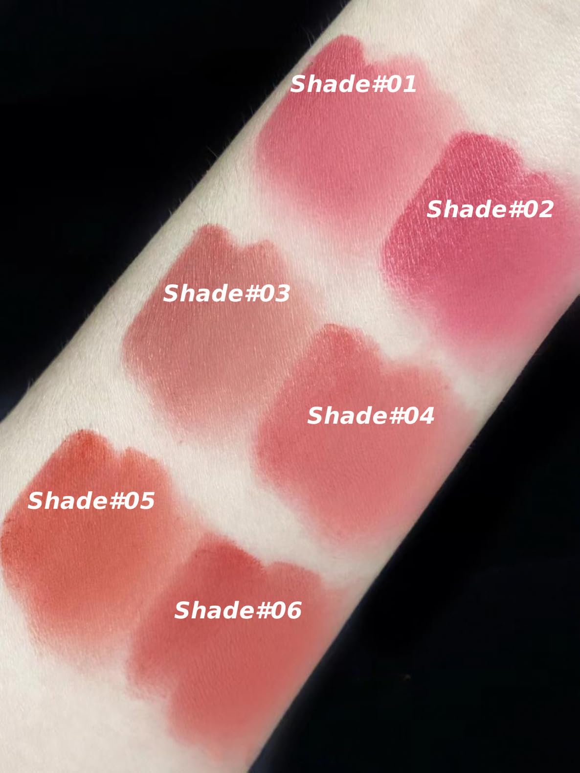 Cappuvini Creamy Matte Mousse Lipstick | Waterproof Smudge-Proof Formula | Comfort with High Pigmentation | Curated Shades Including Nude Brown Coral Terracotta | Transfer-Resistant Long Lasting | Clean Girl Aesthetic Kawaii Packaging | Buildable Coverage